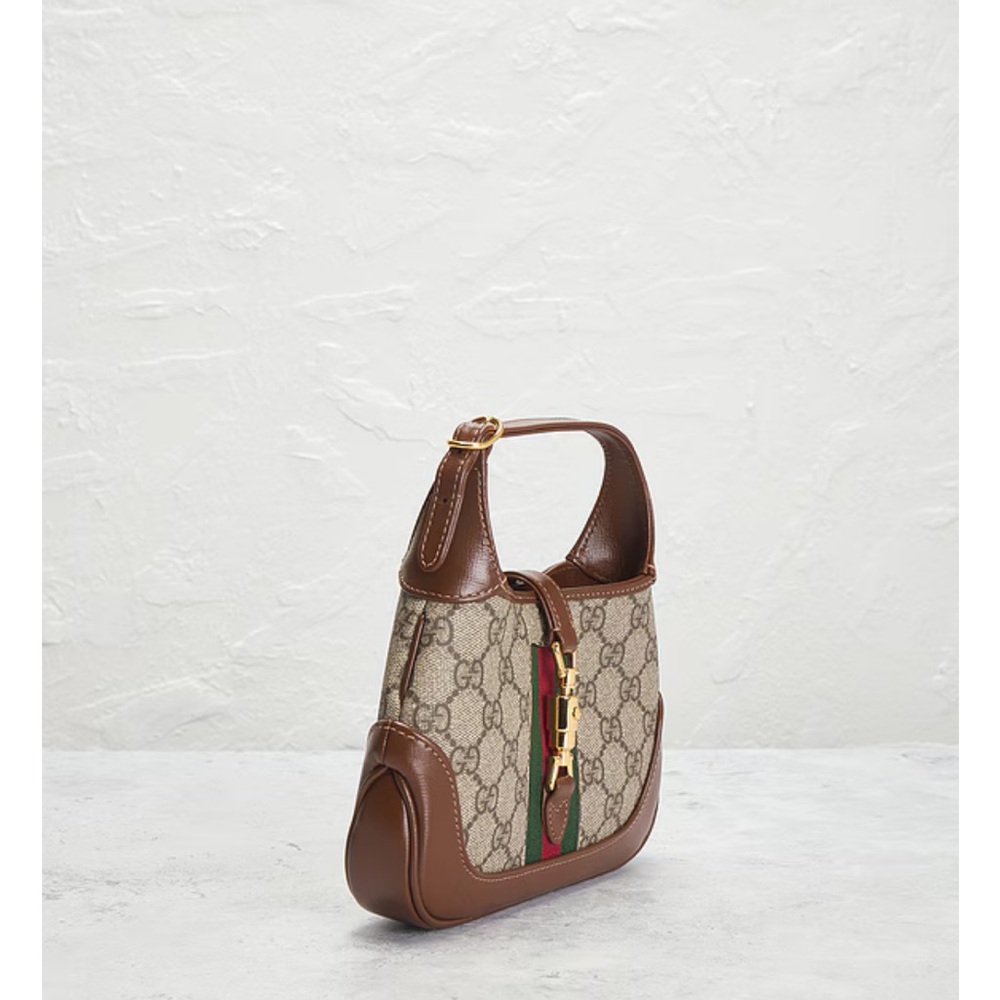 🆕 Auth Gucci Mini Jackie 1961 Hobo Bag w/ Shoulder Strap - Picture 4 of 13